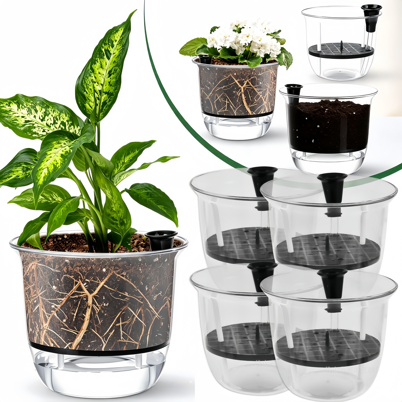 Aloe Vera Pot - 2 шт. самополивающиеся горшки для комнатных