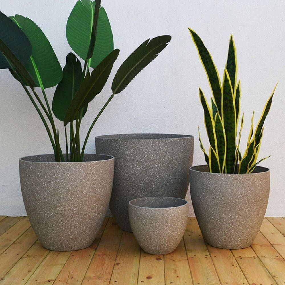 Aloe Vera Pot - Матовый искусственный камень, цветочный горшок для