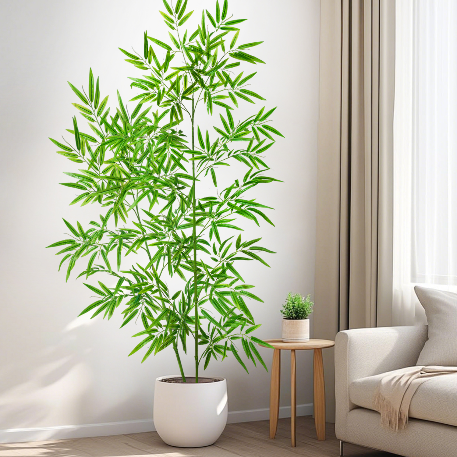Ficus Lyrata Tree - Искусственные растения бамбук и монстера, 100-240