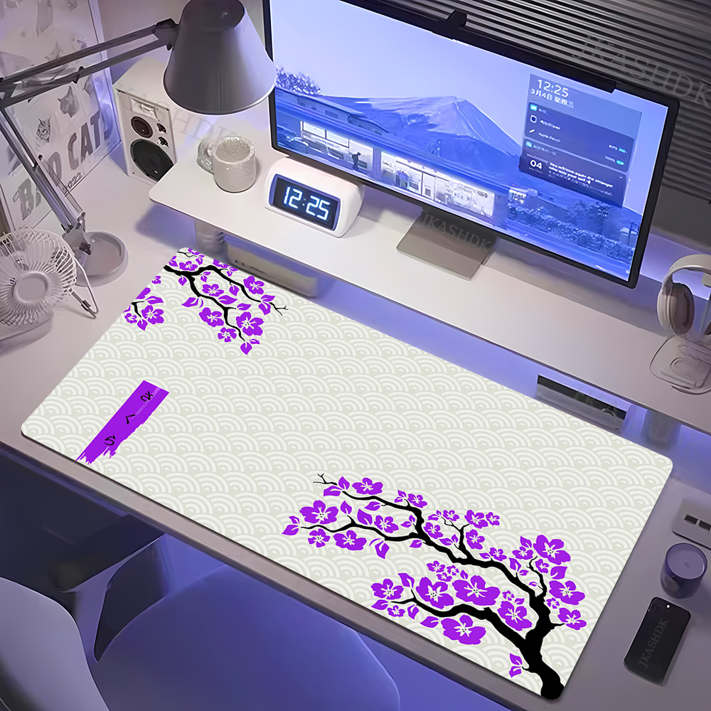 Tradescantia Purple - Большие игровые коврики для мыши Sakura