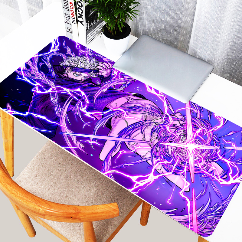 Tradescantia Purple - Коврик для мыши XXL, фиолетовый, с