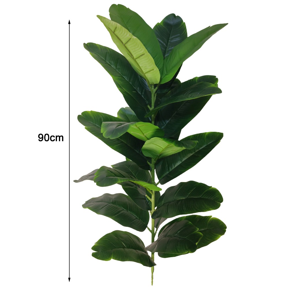Ficus Lyrata Tree - Искусственное дерево фикус из зеленого пластика,