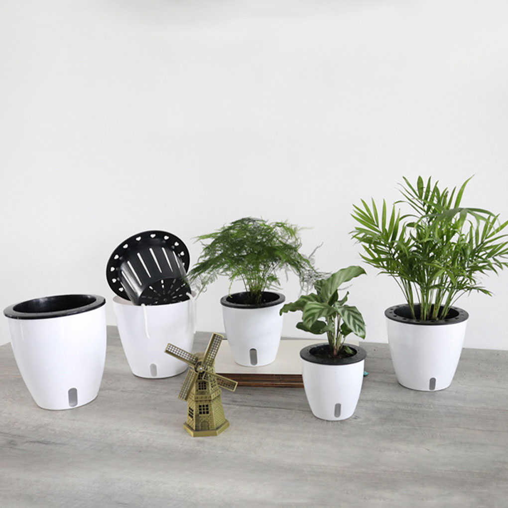 Aloe Vera Pot - Белые портативные и экологически чистые горшки