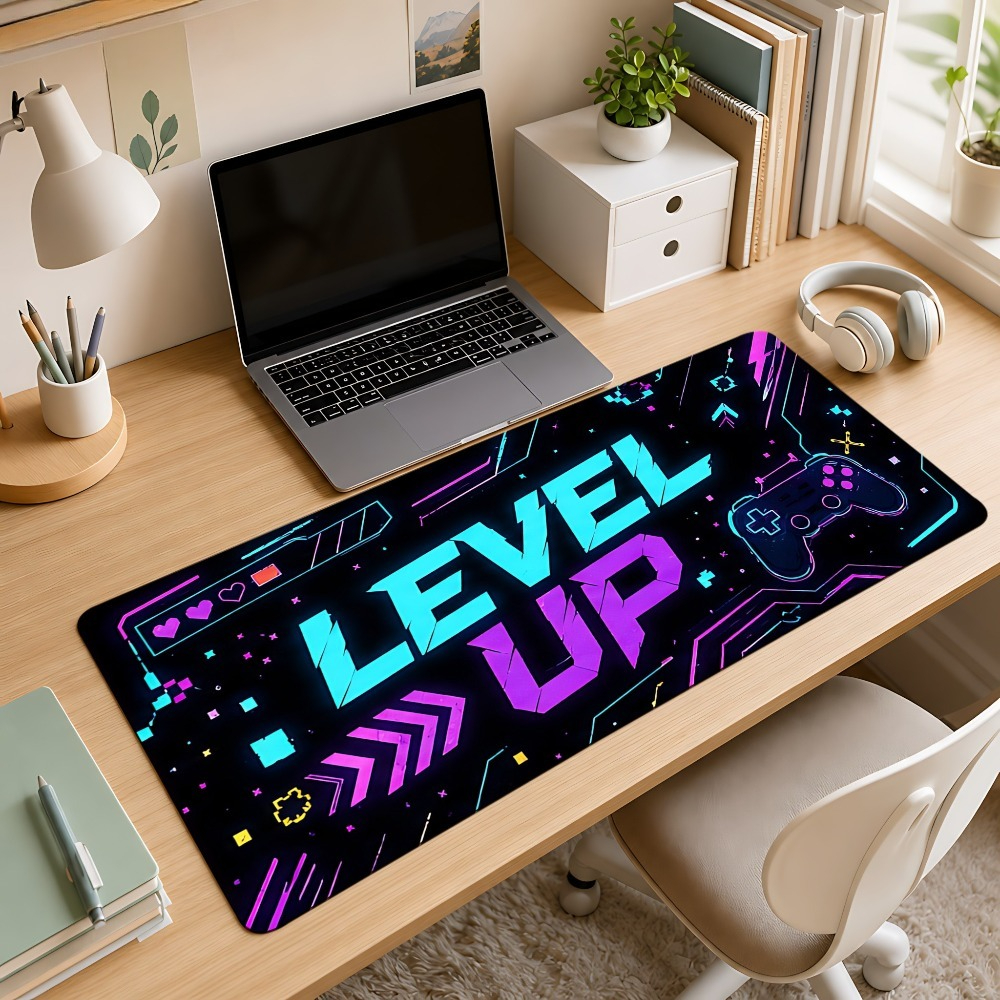 Tradescantia Purple - Сине-фиолетовый игровой коврик для мыши LEVEL