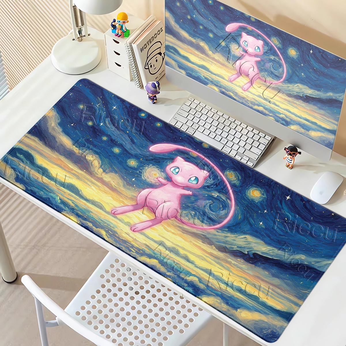 Tradescantia Purple - Игровые коврики для мыши Kawaii P-Pokemon