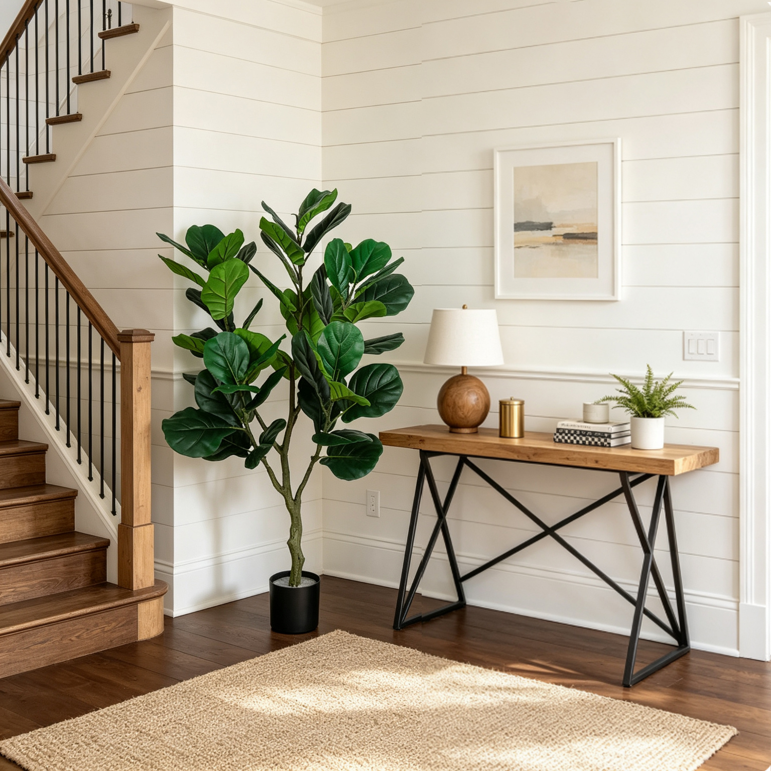 Искусственное дерево фикус лир – обзор и цена Ficus Lyrata Tree