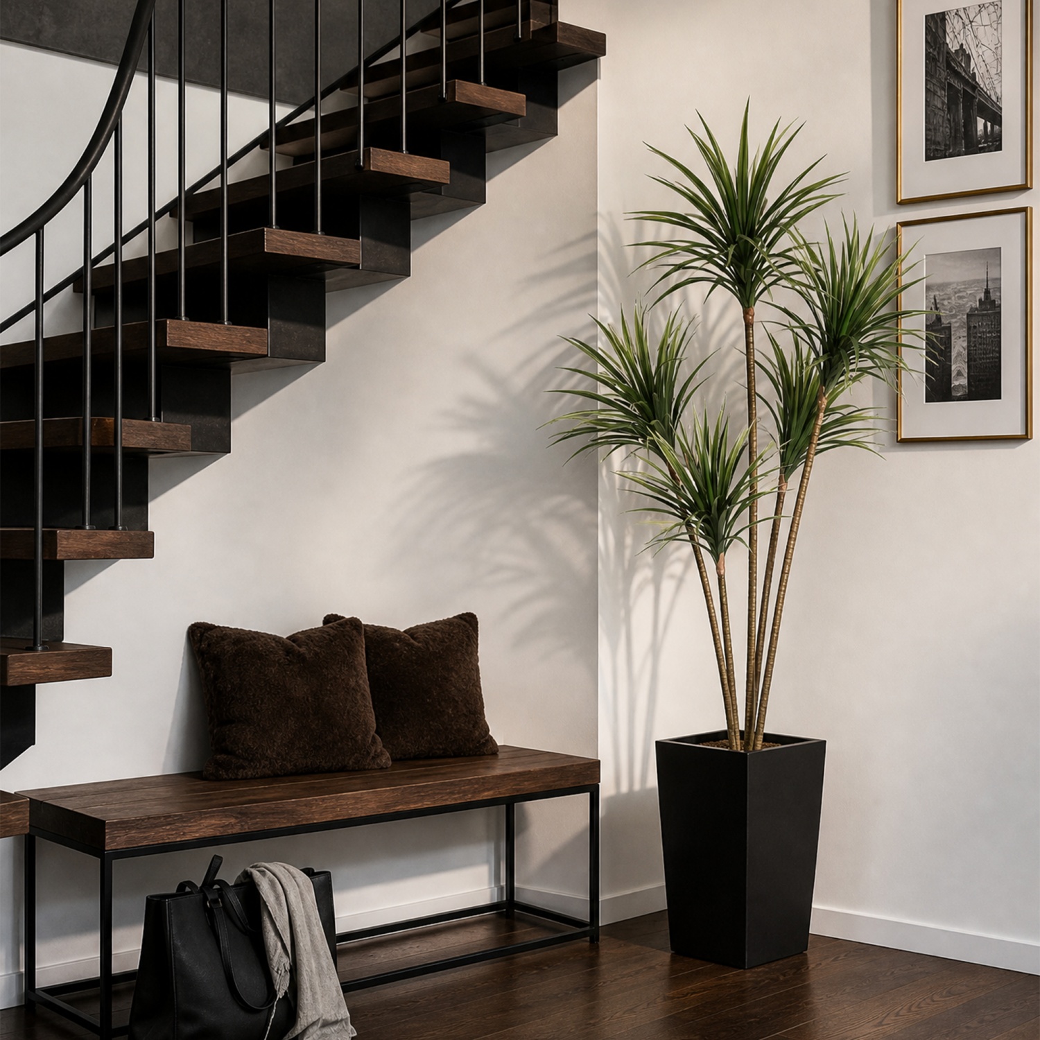 Искусственное дерево Дракена М – обзор и цена Dracaena Marginata