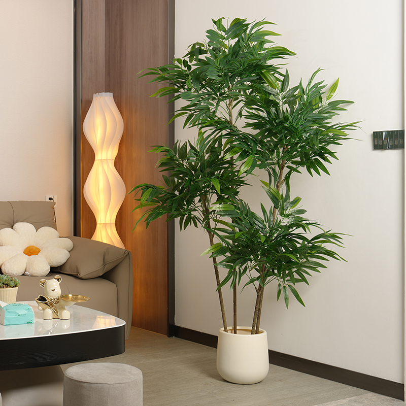 Искусственные бамбуковые листь – обзор и цена Ficus Lyrata Tree