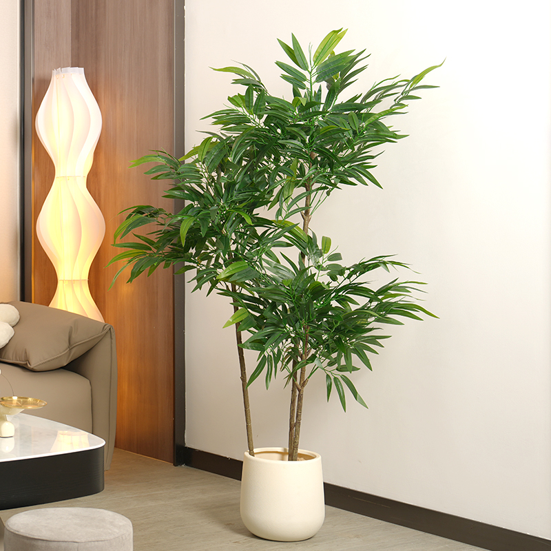 Искусственные бамбуковые листь – обзор и цена Ficus Lyrata Tree