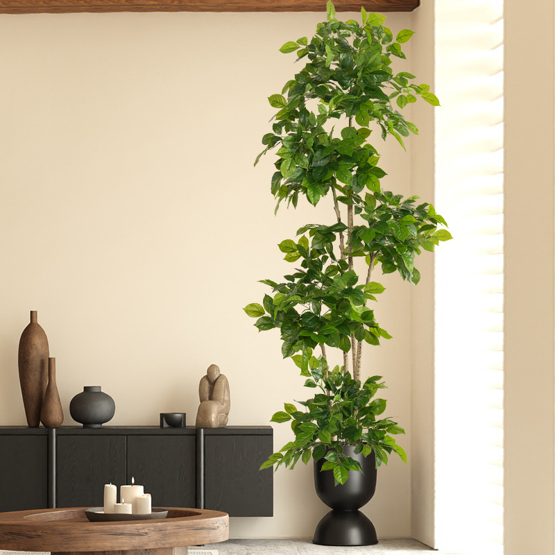2-78 дюймов большие искусствен – обзор и цена Ficus Lyrata Tree