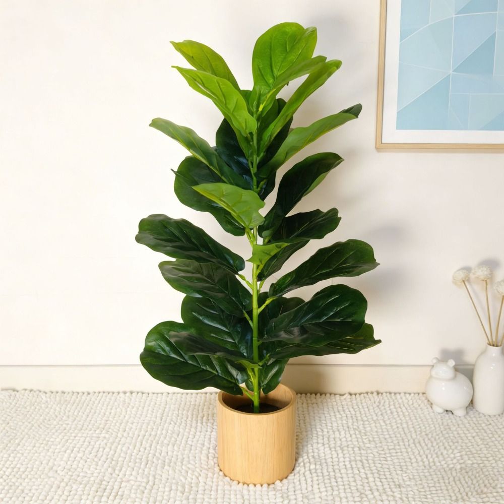 Искусственное дерево фикус из  – обзор и цена Ficus Lyrata Tree