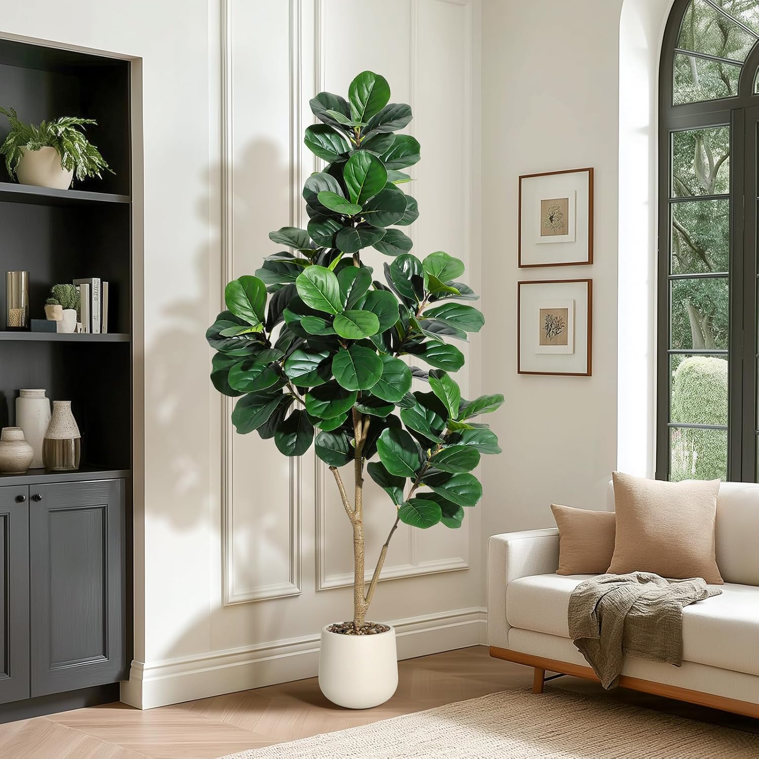 4-7 футов Fiddle Leaf Fig Tree – обзор и цена Ficus Lyrata Tree