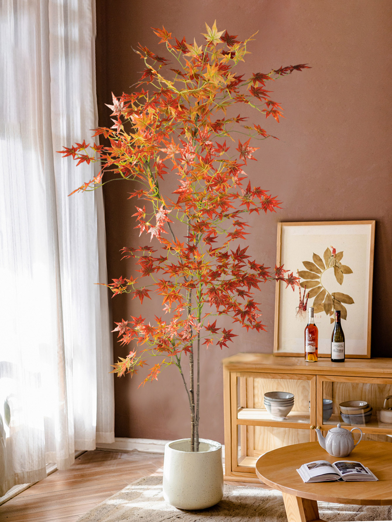70-140 см искусственное кленов – обзор и цена Ficus Lyrata Tree
