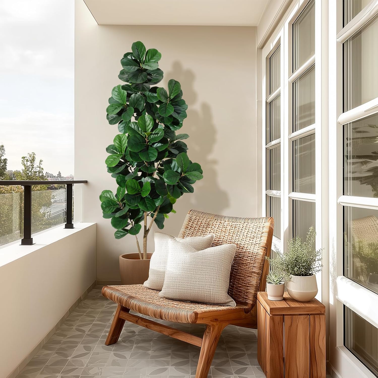 4 фута/5 футов/6 футов/7 футов – обзор и цена Ficus Lyrata Tree