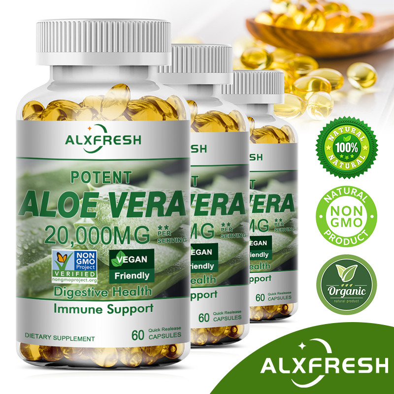 Капсулы с алоэ вера. Улучшение – обзор и цена Aloe Vera Pot