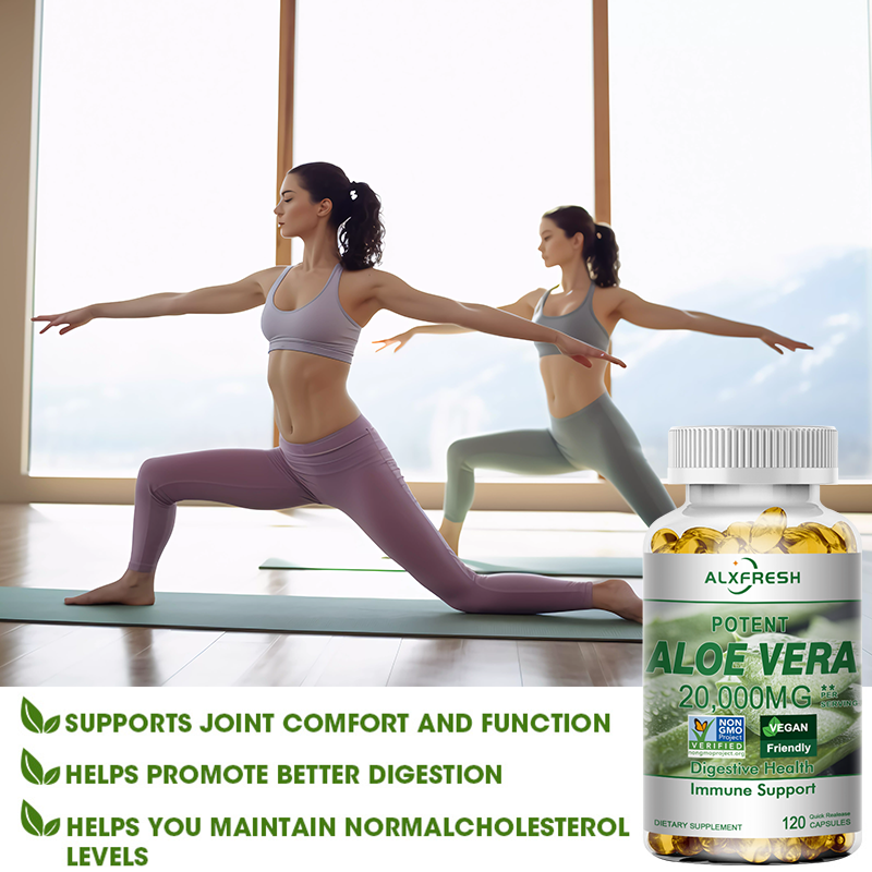Капсулы с алоэ вера. Улучшение – обзор и цена Aloe Vera Pot