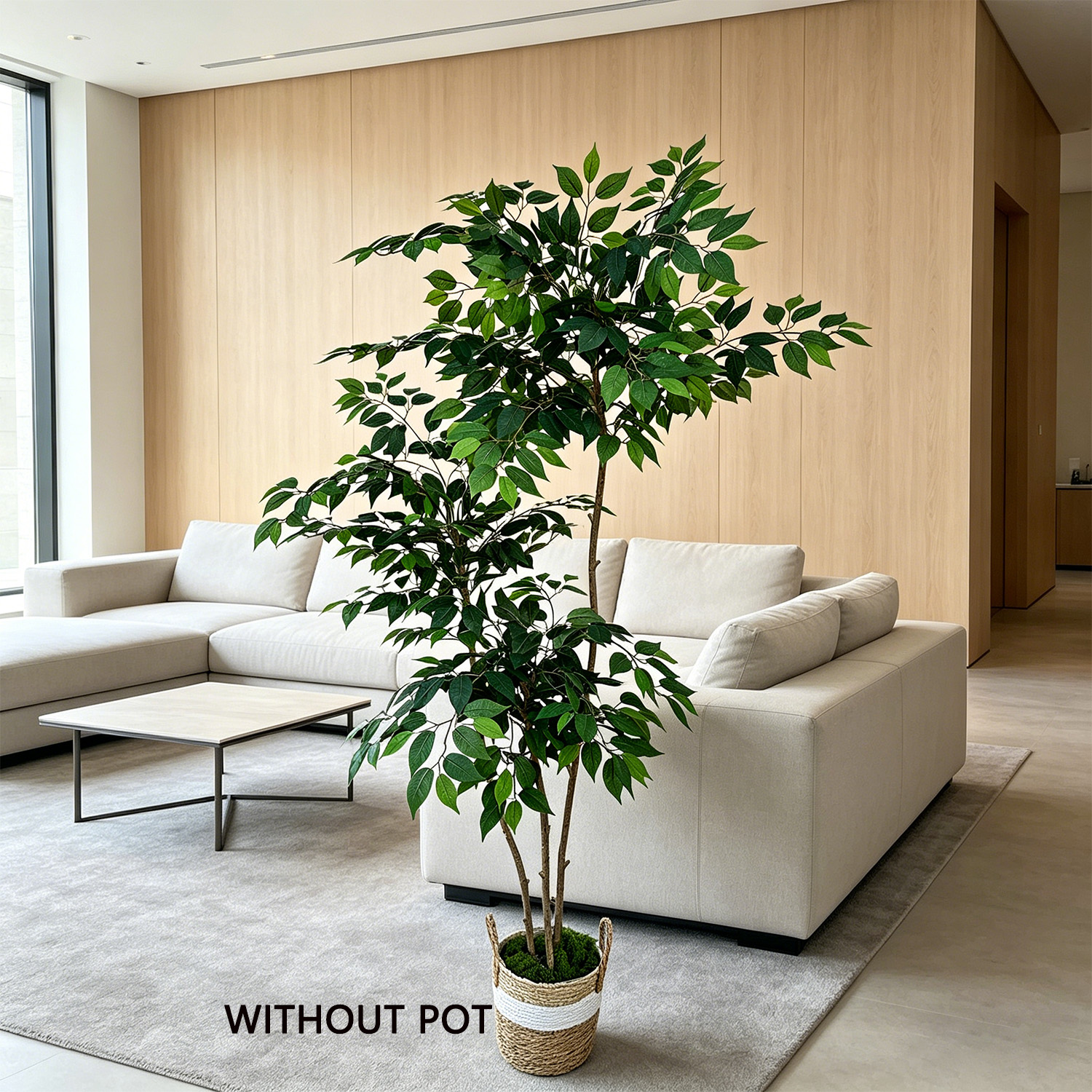 Искусственное дерево фикус бан – обзор и цена Ficus Lyrata Tree
